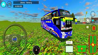 Mobil Bus Oleng Telolet Sudiro Tungga Jaya Trip To Surabaya  Mobil Balap Simulator Android Gameplay [upl. by Evered]