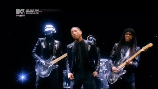 Daft Punk ft Pharrell Williams  Get Lucky Official MTV Video [upl. by Oicor]