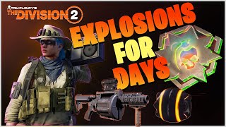 The Division 2 quotENDLESS EXPLOSIONSquot quotHOLLYWOOD GLOBAL EVENT BUILDquot quotTIP OF THE SPEARquot [upl. by Arahsak]