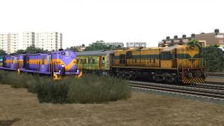 NWR Route  MG Removal  Duronto Coaches  WDSAD [upl. by Francesco175]