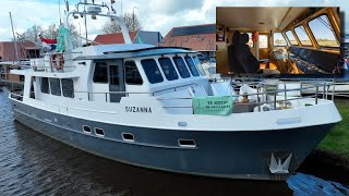 THIS Was Hull 1 Built by DAMEN And Designed by VRIPACK And She is FOR SALE €375000 Boat Tour [upl. by Adnalahs]