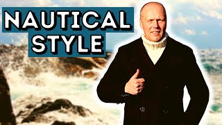 NAUTICAL STYLES FOR MEN  PEA COAT amp ARTHUR BEALE SWEATER [upl. by Chung]