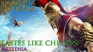 Assassins Creed Odyssey  Ainigmata Ostraka  Tastes Like Chicken Messenia [upl. by Sheng]