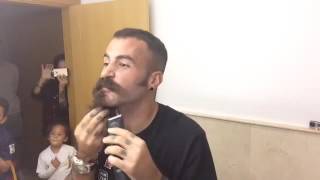 Marc Crosas se quita la barba despues de tres años [upl. by Eta]