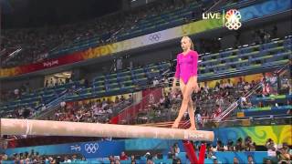 Nastia Liukin  Balance Beam  2008 Olympics All Around [upl. by Hathcock463]