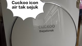 Penapis air cuckoo icon dengan masalah air sejuk tak sejuk langsung [upl. by Yntrok194]