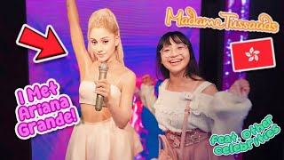 I Met Ariana Grande  Madame Tussauds Hong Kong Vlog ⋆｡‧˚ʚ🍓ɞ˚‧｡⋆ [upl. by Annavoig186]