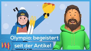 Die Geschichte der Olympischen Winterspiele ❄️🥇  Wissen4free [upl. by Nadabas]