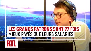 Pierre Herbulot  les grands patrons sont 97 fois mieux payés que leurs salariés [upl. by Ahseel]