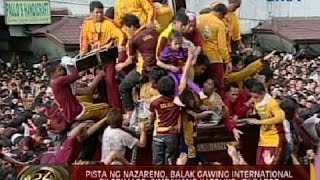 24Oras Pista ng Nazareno balak gawing intl pilgrimage Simbahang Katoliko hindi pabor [upl. by Dnumyar]