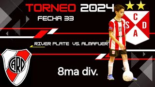 River Plate vs Almafuerte 8va div Fecha 33 Torneo 2024 [upl. by Czarra309]