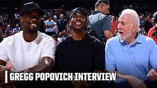 Gregg Popovich talks Spurs’ offseason additions amp Hank Egan being honored  NBA Summer League [upl. by Quintin840]