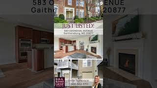 Just Listed 583 Odendhal Avenue Gaithersburg MD 20877 [upl. by Rennold]