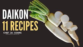 Delicious Daikon 11 Tasty Japanese Radish Recipes [upl. by Nyleuqcaj]