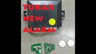 tukar alarm PROTON PERSONA [upl. by Marks]