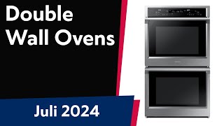 TOP6 Best Double Wall Ovens 2024 [upl. by Imiaj]