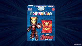 Iron Man Buildable  DIY Marvel Game  Skillmatics [upl. by Nylirehc]