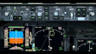 MCP 16 VORLOC Switch  Localizer Flight Demo [upl. by Wayland]