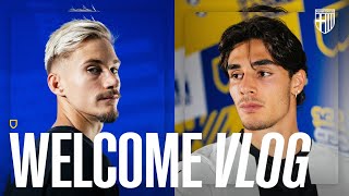 ALMQVIST AND CANCELLIERI  FIRST DAY AT PARMA CALCIO  VLOG [upl. by Gaulin]