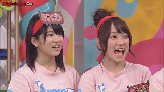 AKBINGO HKT48 VS AKB48 Battle for Name  Punishment Musical Chairs Battle 3 [upl. by Arnaldo825]