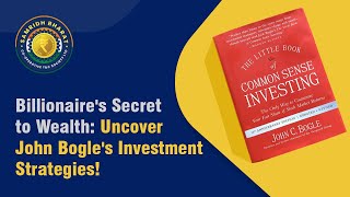 Book Summary  The Little Book of Common Sense Investing by John C Bogle investing [upl. by Yarahs]