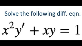 Diff Eqn Linear Differential Equation example 48 [upl. by Enail517]