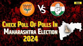 Maharashtra Exit Polls 2024 Poll Of Polls Predict Majority For BJPLed Mahayuti I Exit Poll Result [upl. by Ahsienat135]