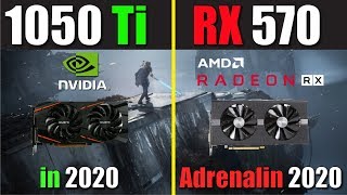 RX 570 vs GTX 1050 Ti  in 2020 [upl. by Imeka885]