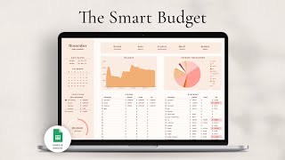 Budget Planner Spreadsheet for Google Sheets [upl. by Zimmerman183]