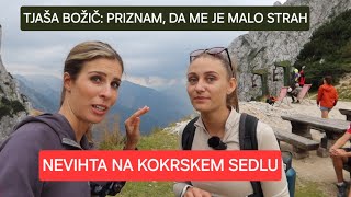 Ujela naju je nevihta na Kokrskem sedlu [upl. by Erv]