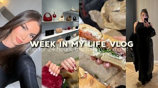 WEEKLY VLOG♡ a crazy week up for 24 hours trip to NYC amp more [upl. by Pickford223]