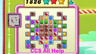 Candy Crush Saga Level 1826 NO BOOSTERS [upl. by Filomena74]