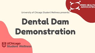 Dental Dam Demonstration [upl. by Neeruam]