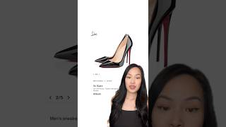 LOUBOUTINS HEELS GUIDE louboutin louboutins redbottoms highheels designerheels designershoes [upl. by Hassi]