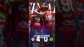 Toluca vs América ¡Le dieron hasta para llevar¡ futbol aguilasdelamerica [upl. by Enileve424]