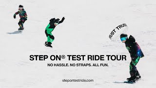 Burton Step On® Test Ride Tour [upl. by Airdnahc]