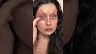 Use Triple Iris Sclera Contacts To Complete Amazing Mermaid Makeup [upl. by Ginsburg]