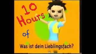 Lieblingsfach 10 hours version  Learn german while sleeping lieblingsfach schule school 10hours [upl. by Nemzzaj286]