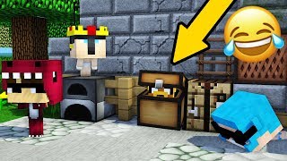 ¿EL MEJOR ESCONDITE DE MINECRAFT 😂📦 DENTRO DE UN COFRE  EL ESCONDITE 22 [upl. by Zetneuq]