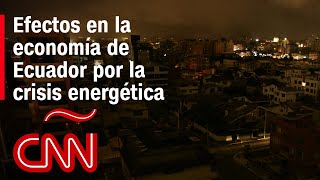 ¿Afectará la crisis energética y los incendios el crecimiento del PIB en Ecuador [upl. by Joline]