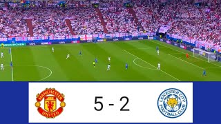 Man United vs Leicester City 52 EFL Cup20242 [upl. by Ailehpo927]