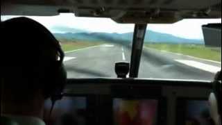 Take Off Aek Godang Airfield Cessna 208B SusiAir [upl. by Izabel]