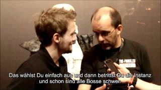 THEFORCEEU VIDEOCAST 14  Gamescom 2011 Interview Gabe Amatangelo [upl. by Eimrej]