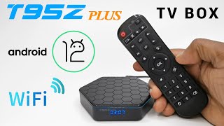 HKMLC T95Z Plus Android 12 4K TV Box Review [upl. by Dduj]