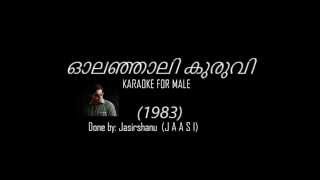 Olanjali kuruvi1983 Karaoke for male [upl. by Eimaral216]