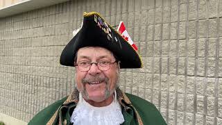 Alnwick Haldimand Township Town Crier Liam Cragg June 23 2024 [upl. by Enomahs]