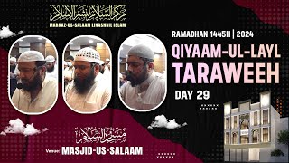 Live  Taraweeh  Qiyaamul Lail  Day 29 [upl. by Joab557]