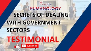 Testimonial Secrets of Dealing With Government Sectors [upl. by Brunk617]