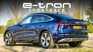 Audi ETron Sportback EV Road Review  Carfection 4K [upl. by Hardigg]