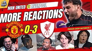 MORE MAN UNITED FANS ANGRY😡REACTION TO MAN UNITED 03 LIVERPOOL  2425 PREMIER LEAGUE [upl. by Samale]